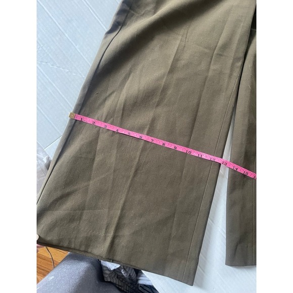 Ann Taylor Wide Leg Green Pants Size 6 - Picture 7 of 8